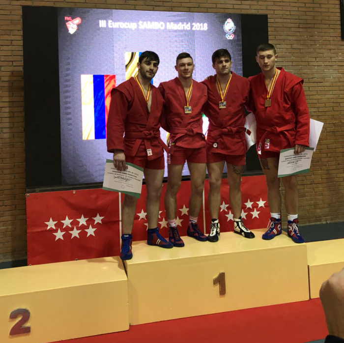 Лейтенант поліції Владислав Руднєв виборов золоту медаль із бойового самбо