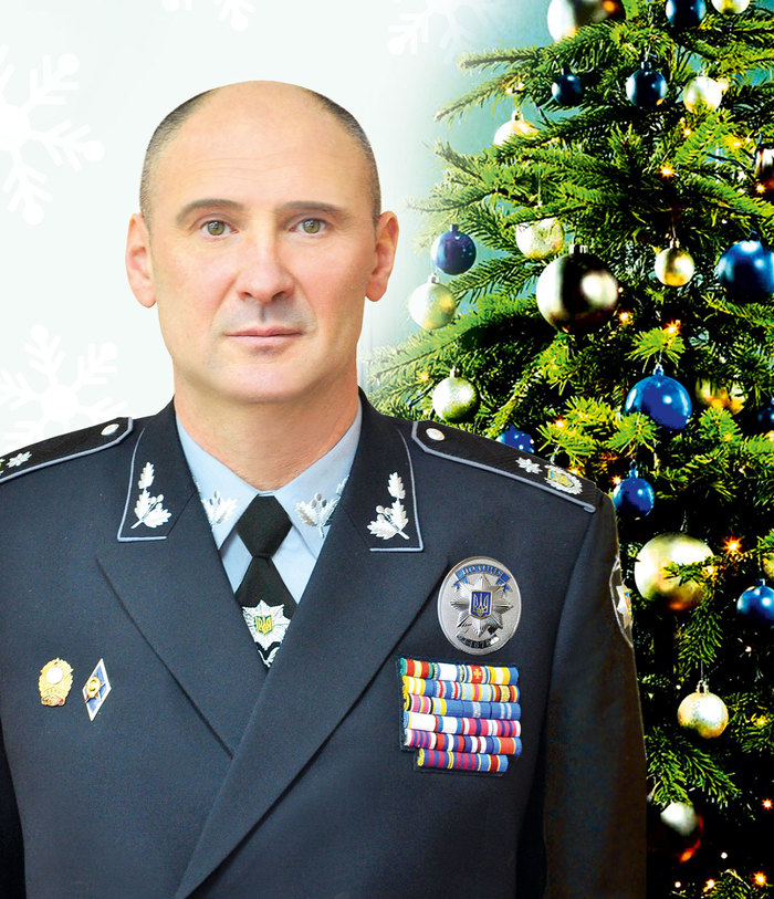 Привітання з новорічними святами від ректора університету Валерія Сокуренка