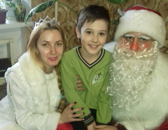 Працівники Сумської філії ХНУВС привітали дітей з Новим роком