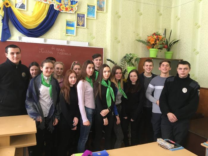 Курсанти провели профорієнтаційну зустріч зі школярами м. Ізюм