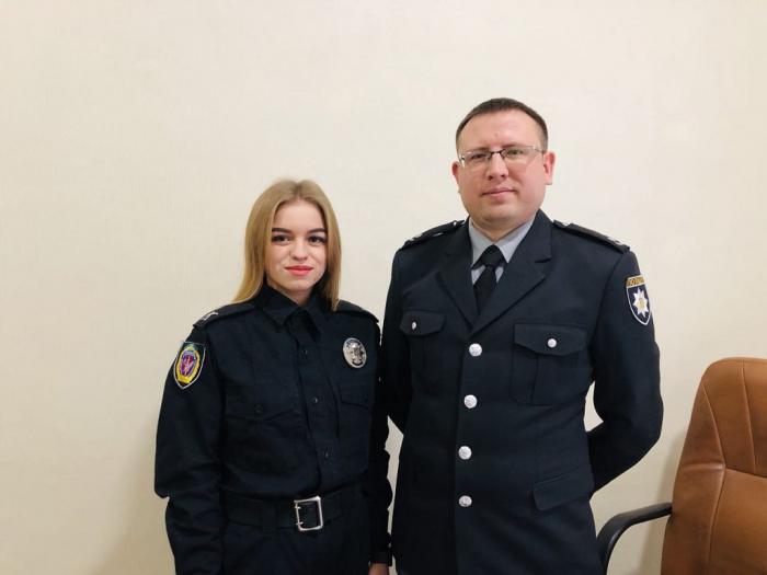 «Я хочу бути зразковим поліцейським та допомагати людям», – курсант ХНУВС Вікторія Романенко