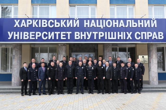 Слухачі курсів – представники керівного кладу Національної поліції отримали сертифікати