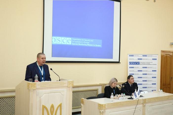 Спостерігач Спеціальної моніторингової місії ОБСЄ Франклін Туммишайт провів зустріч з перемінним та постійним складом навчального закладу