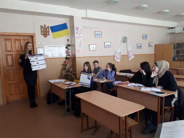 Профорієнтаційна зустріч зі школярами ЗОШ № 109 м. Харків