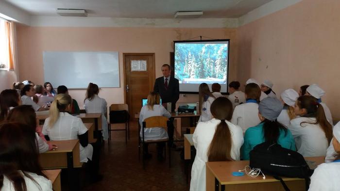 Профорієнтаційна зустріч зі студентами медичного коледжу