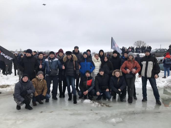 Слухачі «Академія поліції» Сумської філії ХНУВС відвідали відкриті змагання з мотоциклетного спорту «Льодовий драйв 2019»