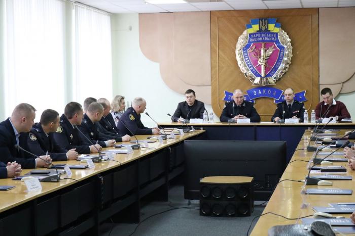 Представники керівного складу Національної поліції проходять підвищення кваліфікації у ХНУВС
