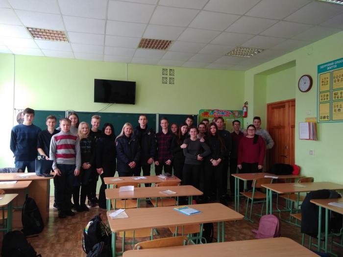 Профорієнтаційна зустріч зі школярами харківських шкіл