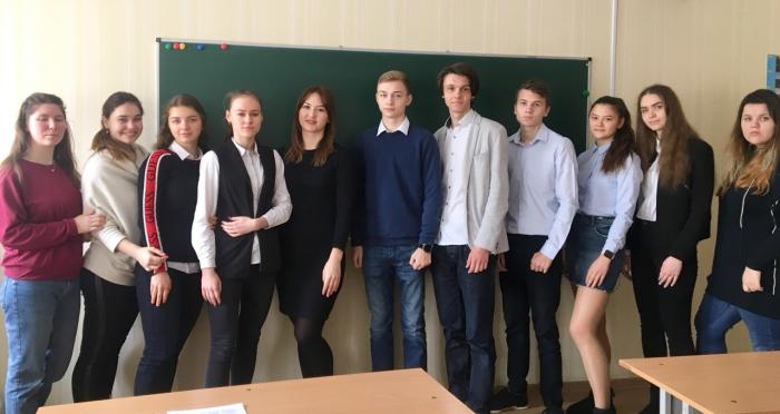 Профорієнтаційна зустріч з учнями випускних класів Харківської гімназії № 116