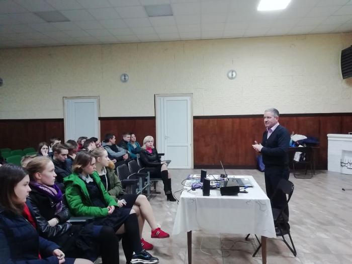 Представники університету провели профорієнтаційну зустріч з випускниками шкіл м. Липці Харківської області