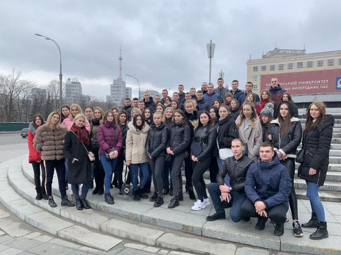 Екскурсія Харковом для курсантів факультету № 1