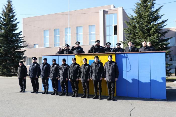 Ранкове шикування особового складу університету