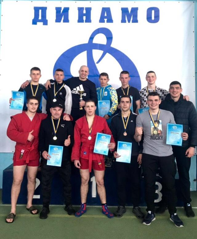 Здобутки спортсменів університету в чемпіонаті ХОО ФСТ «Динамо» України з боротьби самбо
