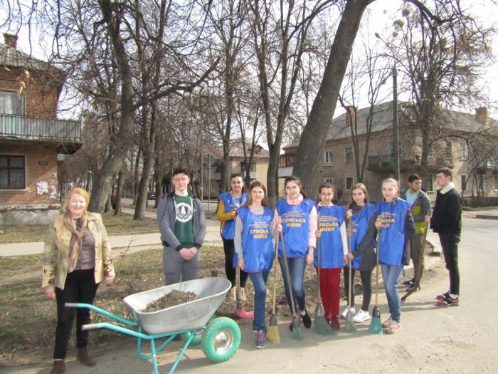 У Сумській філії ХНУВС відбувся День благоустрою