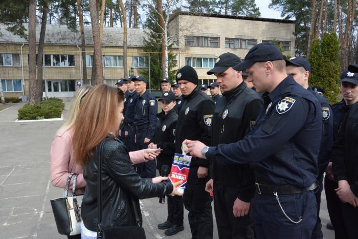 Представники Сумської філії ХНУВС взяли участь у Всеукраїнській благодійній акції «Серце до серця»
