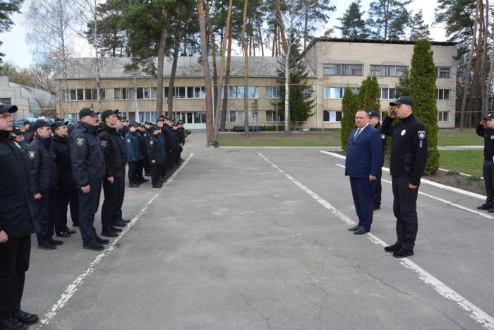 У Сумській філії ХНУВС проведено інструктаж з поліцейськими, які забезпечуватимуть охорону публічної безпеки та порядку під час виборів Президента України