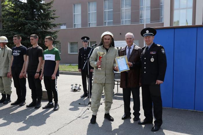 В університеті відбулися змагання серед пожежних команд