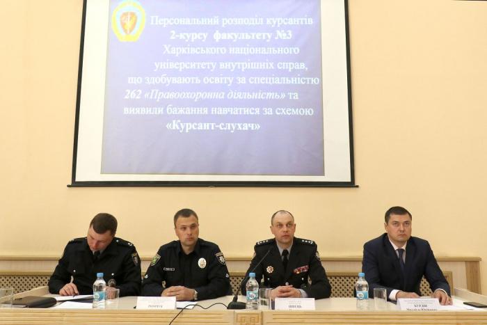 Відбувся персональний розподіл курсантів 2 курсу факультету № 3