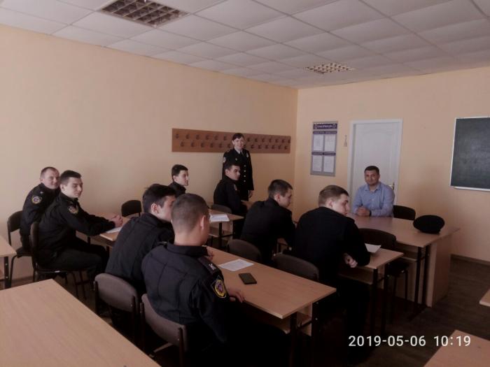 Бінарне заняття для курсантів з питань трудового права