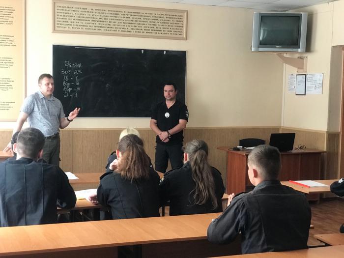 Бінарне заняття для курсантів з тактичної підготовки