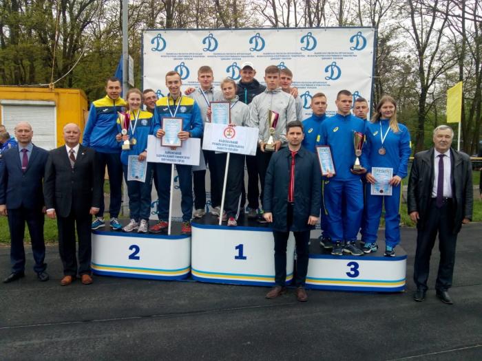 Спортсмени університету стали призерами чемпіонату ФСТ «Динамо» України з поліатлону