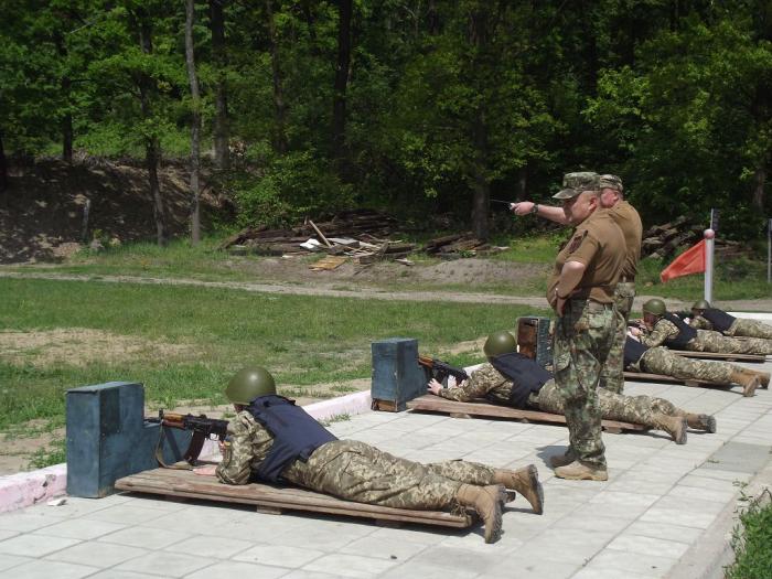 Слухачі кафедри військової підготовки відпрацювали навички влучної стрільби
