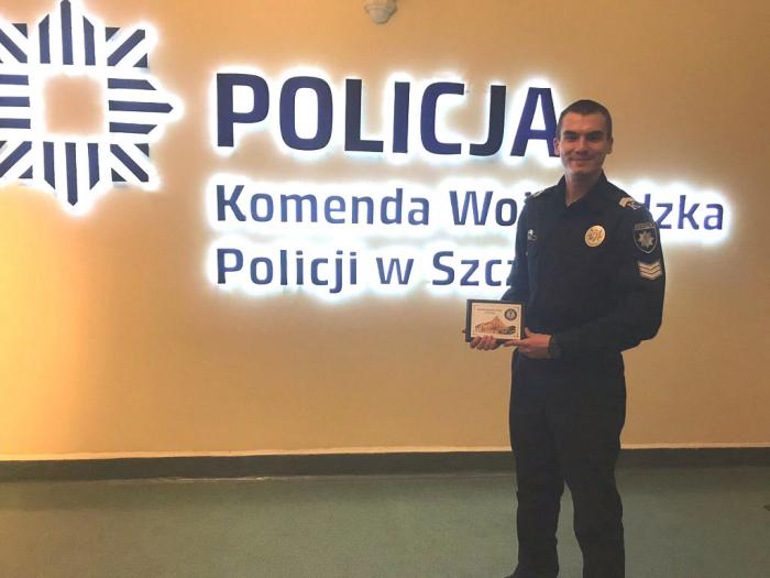 Курсант факультету № 1 ХНУВС Віталій Найда взяв участь у програмі «Study tours to Poland»