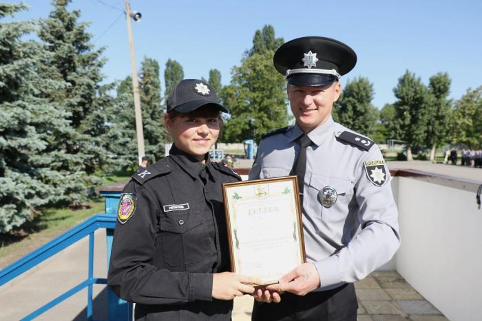 Курсант факультету № 1 Наталія Расторгуєва стала переможницею конкурсу «Ціцероній–2019»