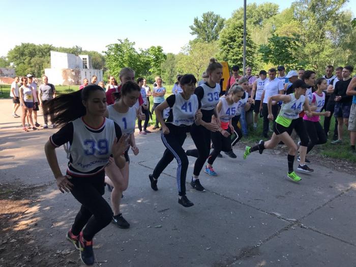 Студенти Сумської філії взяли участь у змаганнях з легкоатлетичного кросу «Динаміада-2019»