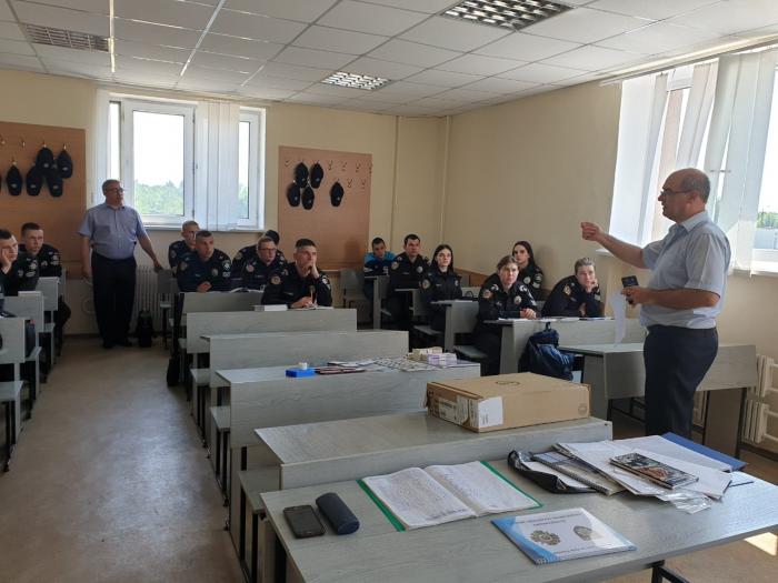 Бінарне заняття для курсантів з питань кримінології