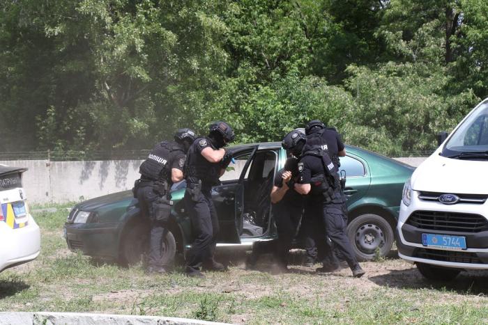 Курсанти продемонстрували учасникам конференції набуті під час навчання практичні навички