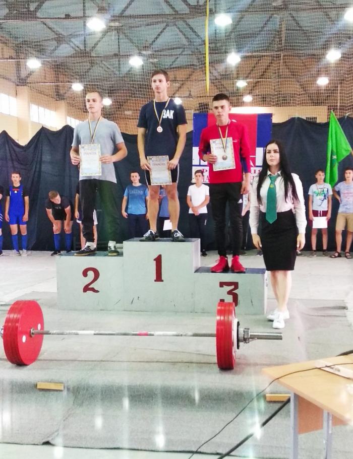 Курсант університету став призером змагань з пауерліфтингу