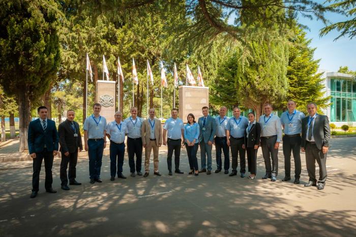 Проректор університету Олександр Бакумов знайомиться з досвідом грузинських колег-поліцейських