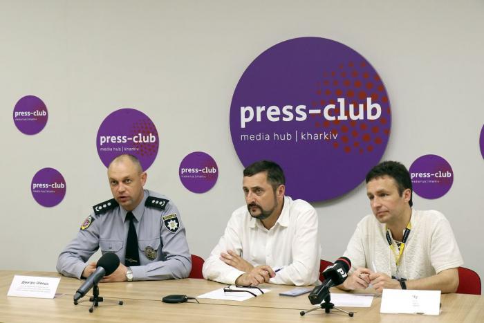 Ректор ХНУВС та виборчий омбудсмен громадянської мережі «Опора» взяли участь у прес-конференції