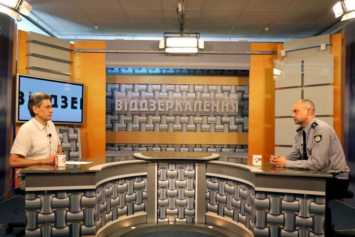 Ректор університету Дмитро Швець став гостем студії телепрограми «Віддзеркалення»