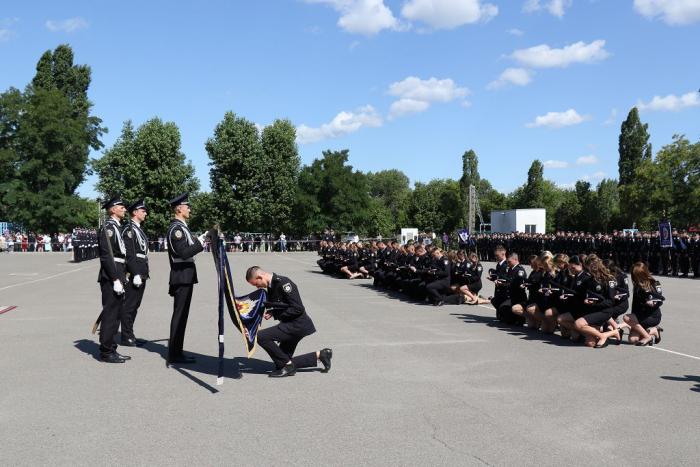 The graduation ceremony took place in Kharkiv National University of Internal Affairs