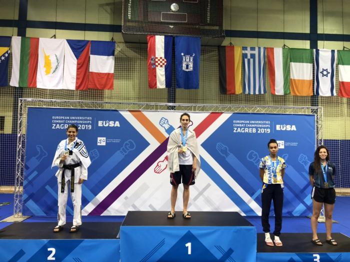 Студентка факультету № 6 ХНУВС Кароліна Купріянова стала бронзовою призеркою Чемпіонату Європи
