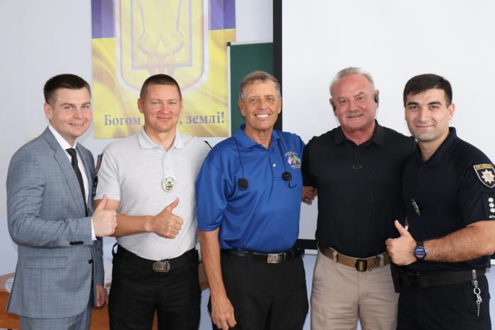 The training for Kharkiv police patrol officers was held in Kharkiv National University of Internal Affairs