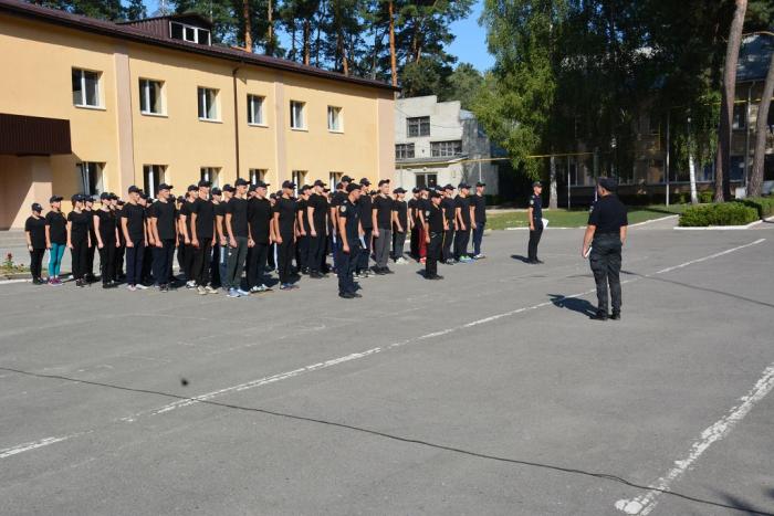 У Сумській філії ХНУВС для першокурсників розпочався табірний збір 