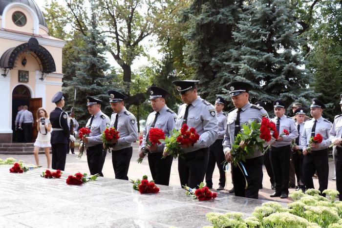 Університет взяв участь у заходах із вшанування пам’яті загиблих правоохоронців