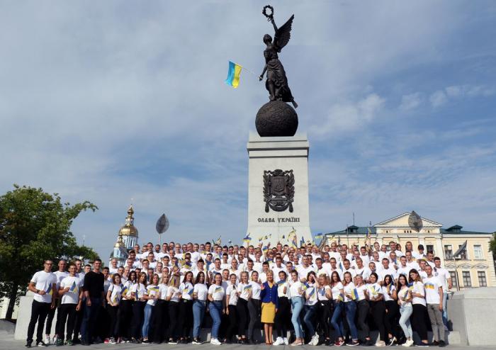 Представники університету взяли участь у заходах до Дня Державного Прапора України