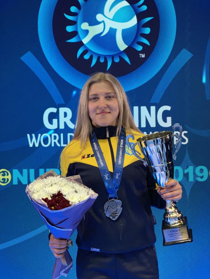 Курсант університету Катерина Шакалова виборола ІІ місце у чемпіонаті світу з греплінгу