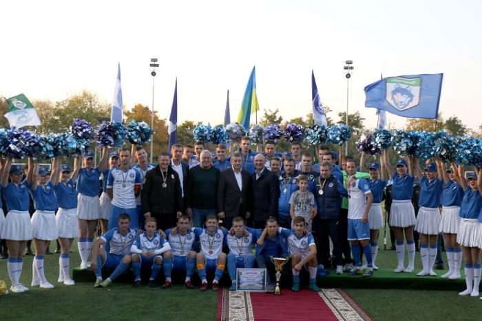 Команда ФК «Універ-Динамо» стала срібним призером у чемпіонаті Харківської області серед аматорських команд вищої ліги