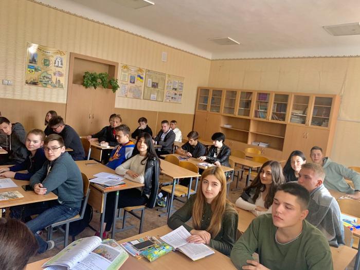 Проведено профорієнтаційну зустріч з учнями ЗОШ № 59 м. Харкова