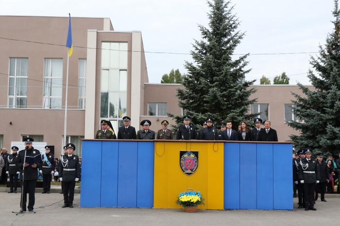 Першокурсники ХНУВС склали Присягу працівника поліції