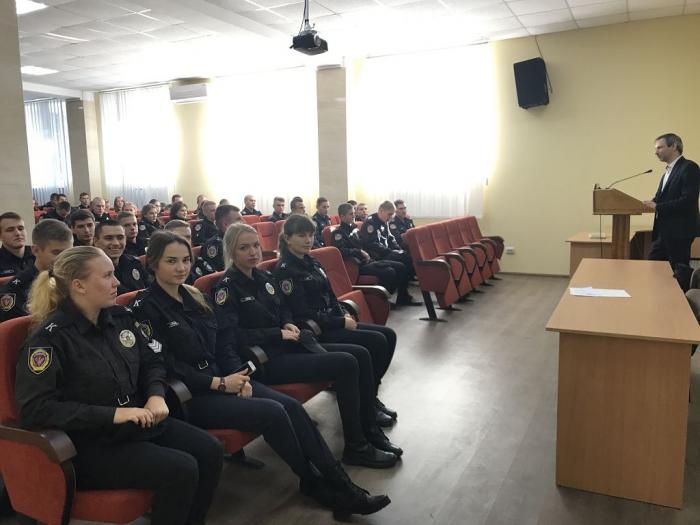 Представник прокуратури провів лекцію для курсантів університету