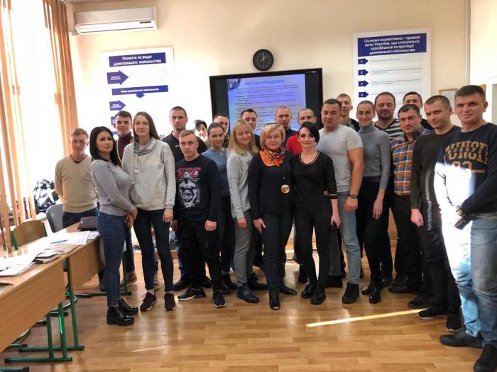 Професор кафедри педагогіки та психології Наталя Мілорадова провела тренінги для поліцейських