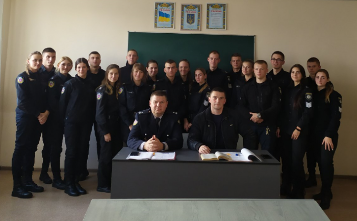 Бінарне заняття для курсантів зі складання процесуальних документів на стадії досудового розслідування