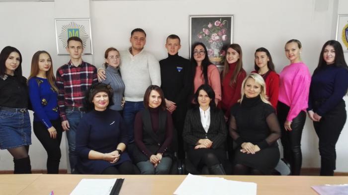 Засідання наукового гуртка кафедри  правоохоронної діяльності та поліціїстики, присвячене 25-річчю створення університету