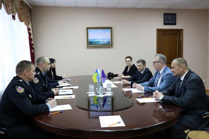 ХНУВС відвідали Голова Консультативної місії Європейського Союзу Антті Хартікайнен та інші працівники КМЄС